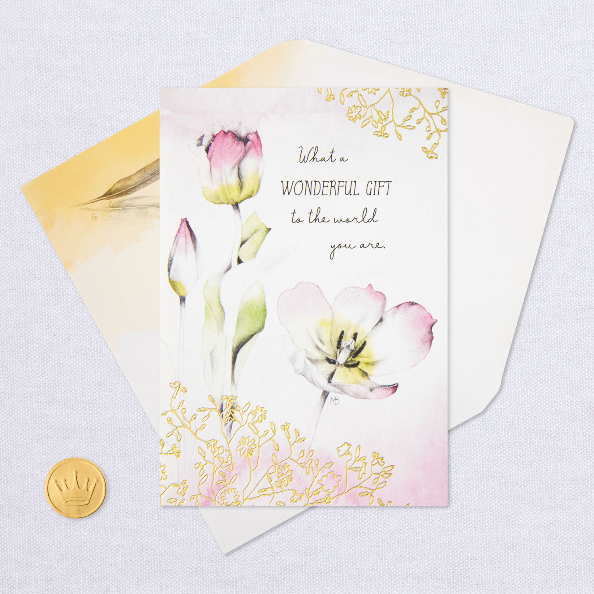 Marjolein Bastin Wonderful Gift Birthday Card - Greeting Cards - Hallmark