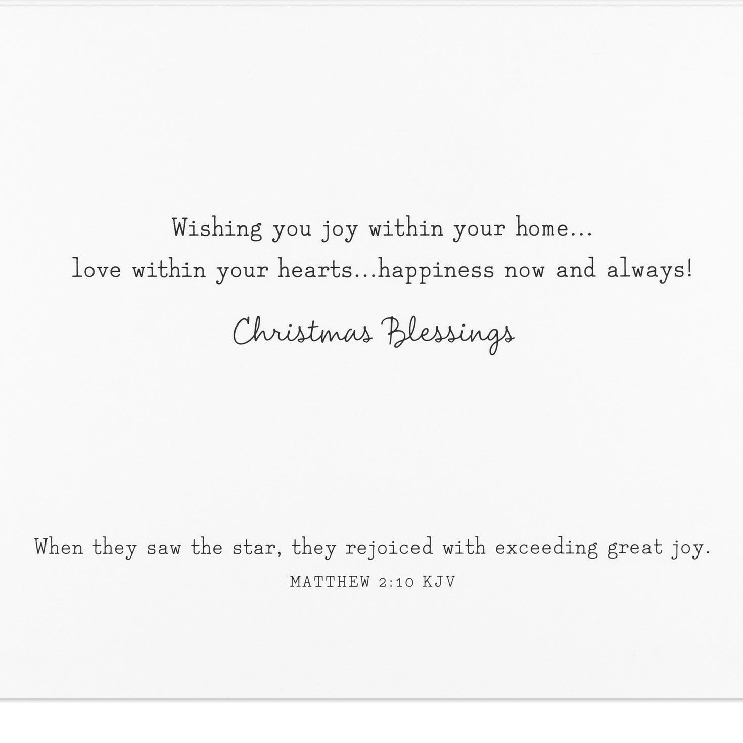 Joy Wreath DaySpring Religious Christmas Cards Sentiment image number 4