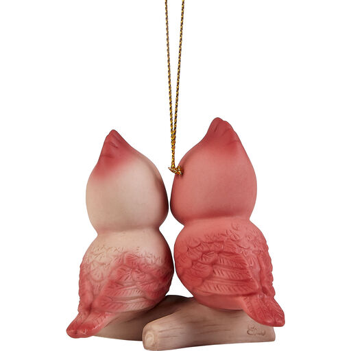 Precious Moments Let Heaven and Nature Sing Cardinals Ornament, 2.4", 