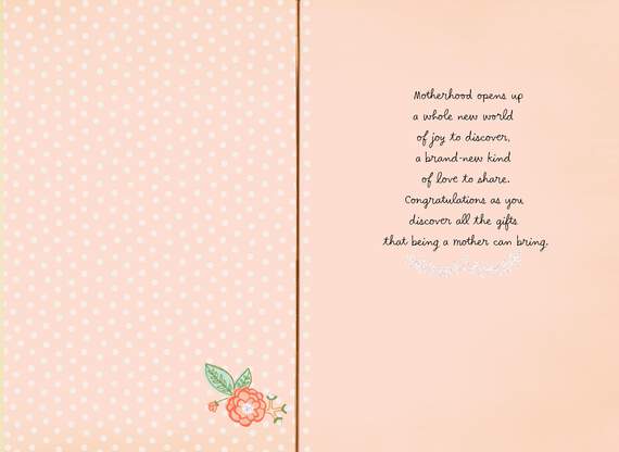 Charming Flowers 1st Mother's Day Card, , large image number 2