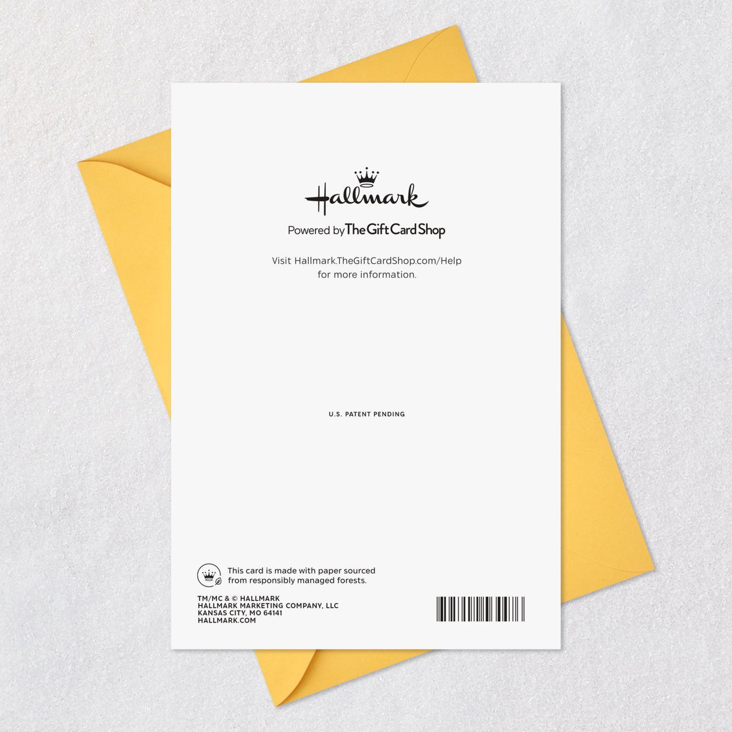 Treat Your Self Gift Card Greeting Card, , large image number 10