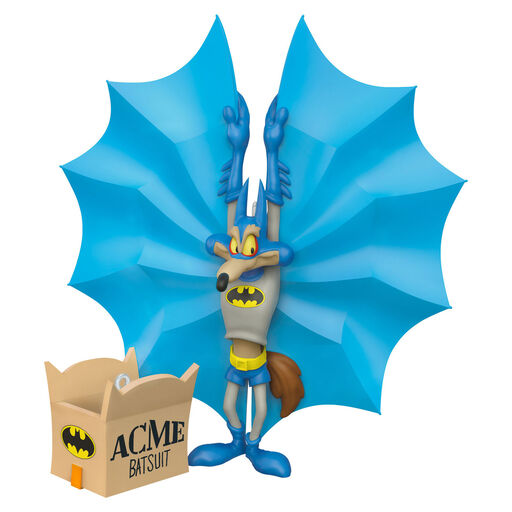 Looney Tunes™ Wile E. Coyote™ as Batman™ Ornaments, Set of 2, 
