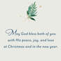 God Bless Religious Christmas Card for Minister and His Wife, , large image number 3