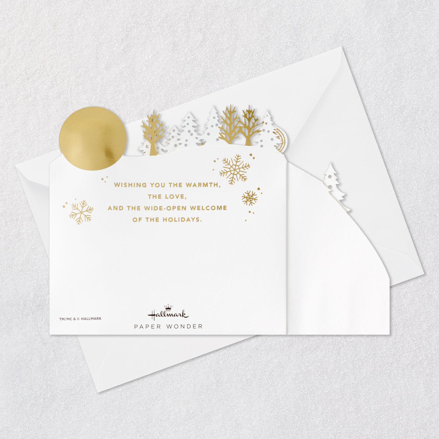 Winter Wonderland Musical 3D Pop-Up Holiday Card With Light, , large image number 7