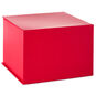 Solid Red Large Square Gift Box  image number 6