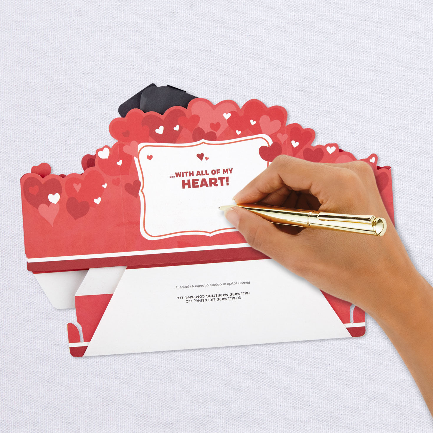 Dog With Heart Musical 3D Pop-Up Love Card With Motion for only USD 11.99 | Hallmark