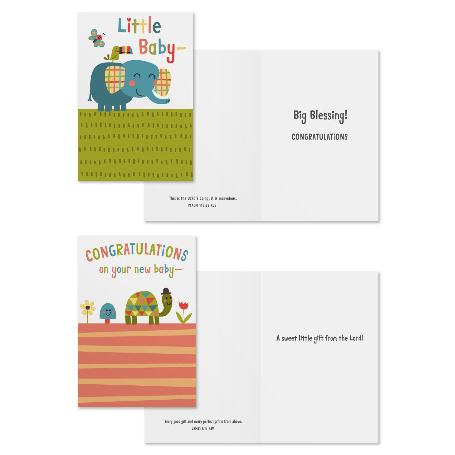 Baby Is Here DaySpring New Baby Cards Assortment Card Front with Sentiment image number 4