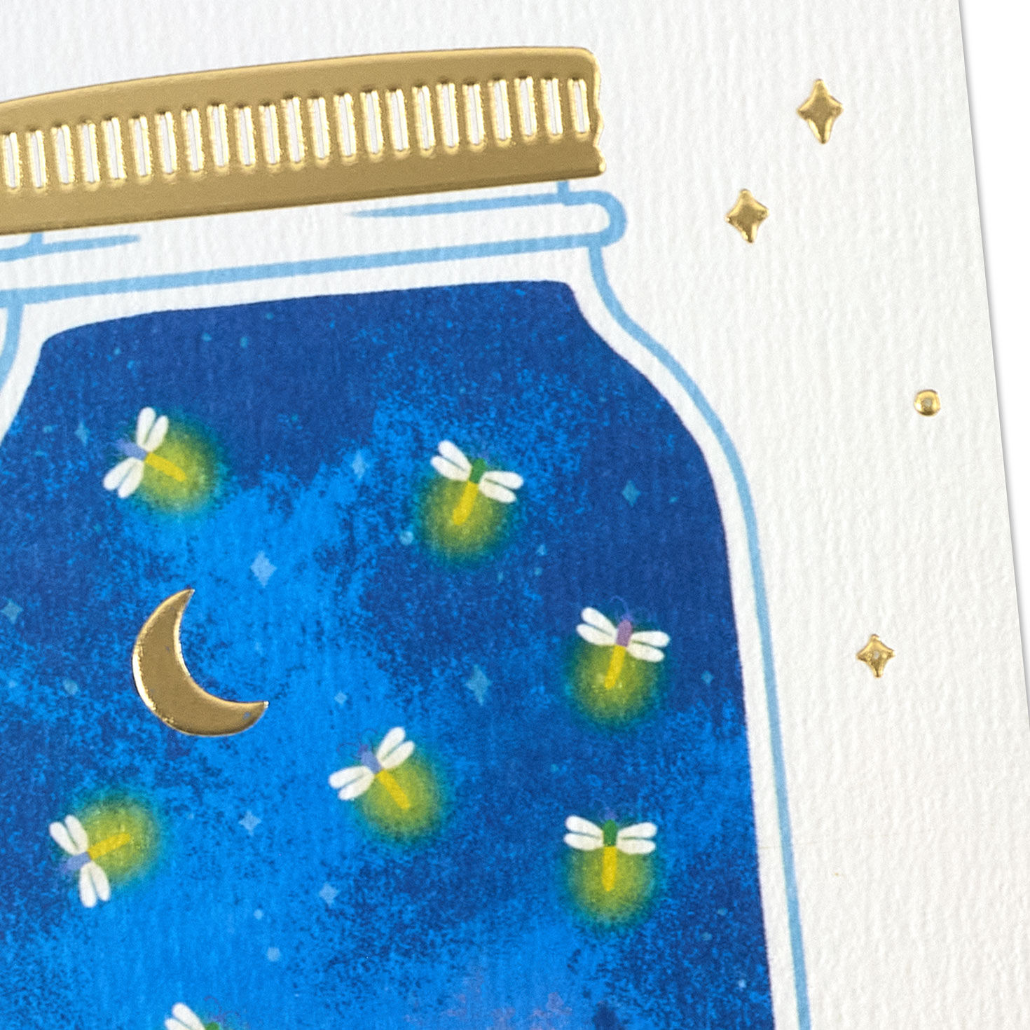 Mason Jar Firefly Forest Scene Blank Card for only USD 5.59 | Hallmark