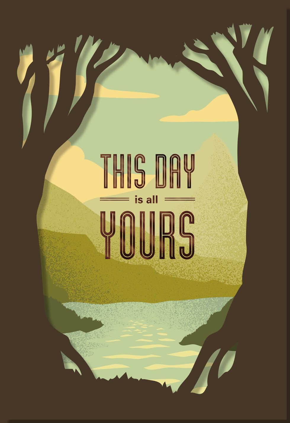 This Day Is All Yours Father's Day Card