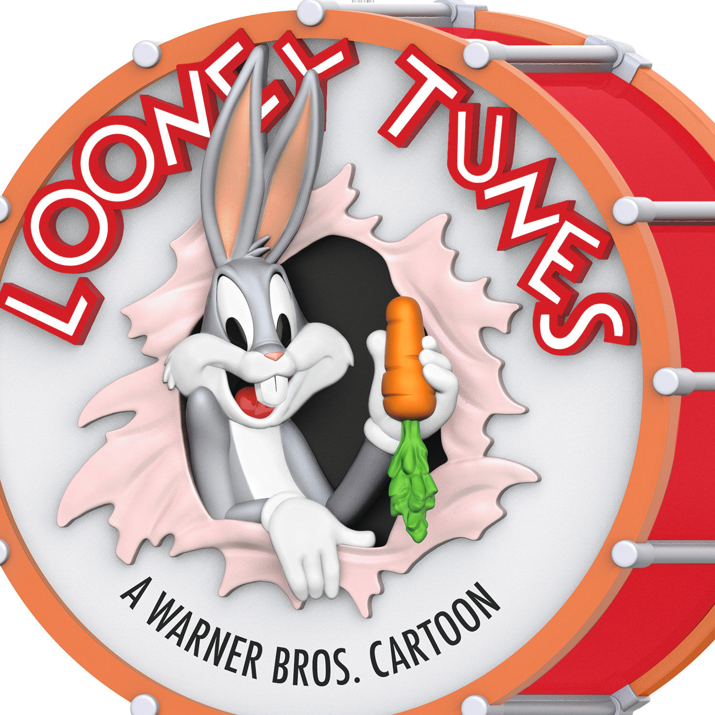 Looney Tunes Bugs Bunny Keepsake Ornament closeup view image number 5