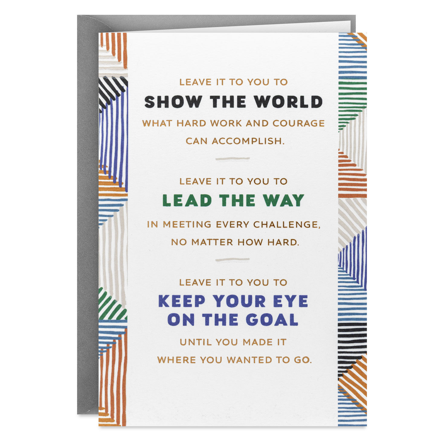 Leave It to You Graduation Card