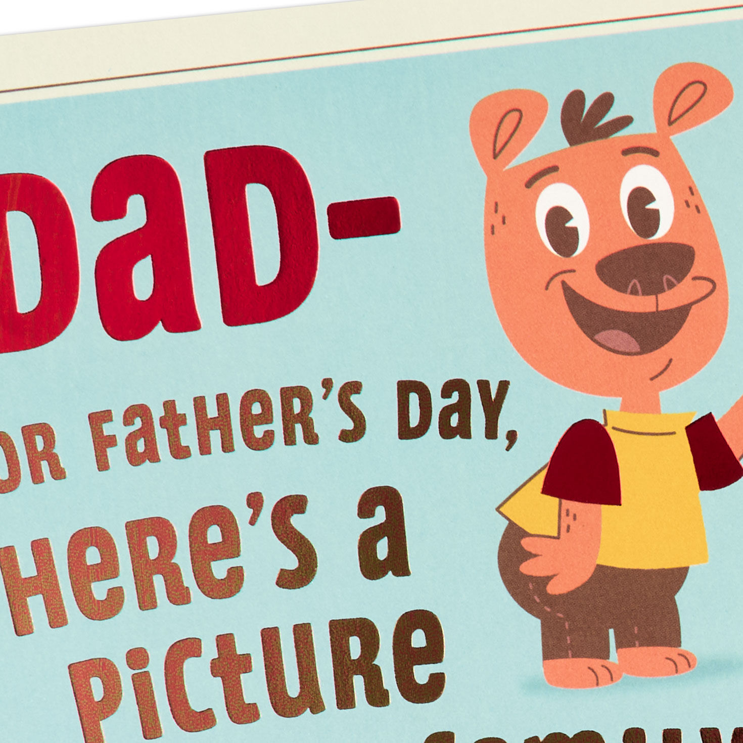 Best-Looking, Smartest Family Member Funny Father's Day Card for Dad Card Front Detail image number 4