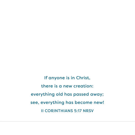 New Beginnings Religious Baptism Card, 