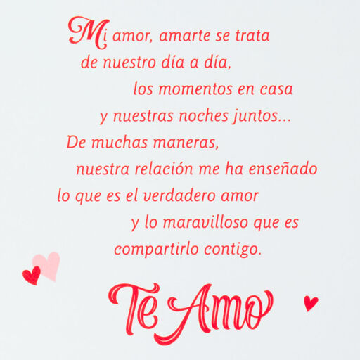 Love of My Life Spanish-Language Musical Valentine's Day Card, 