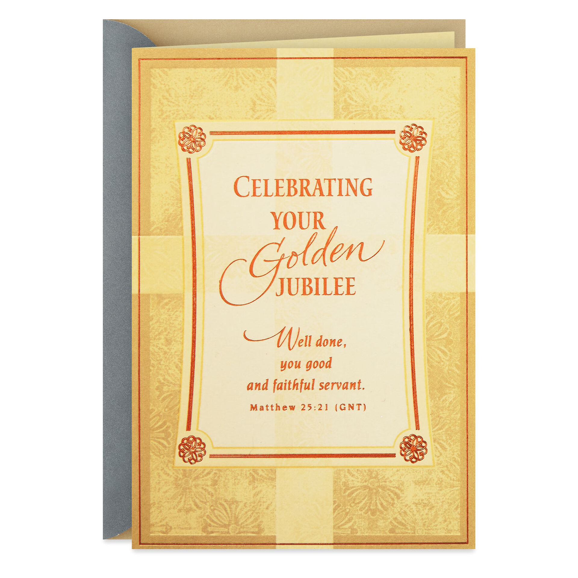 Golden jubilee quotes for church