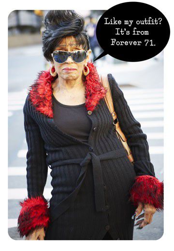 Forever 71 Funny Birthday Card