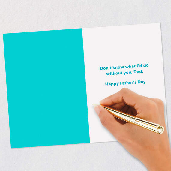 Keeping Me From Doing Stupid Sh*t Funny Father's Day Card for Dad, , large image number 6