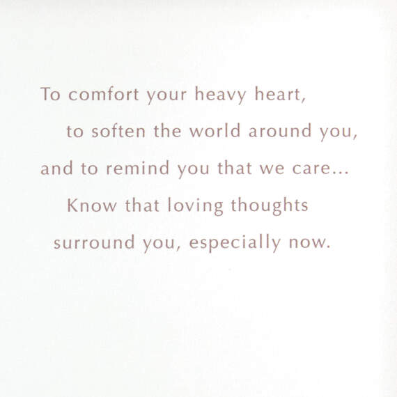 To Comfort Your Heavy Heart Sympathy Card, , large image number 2