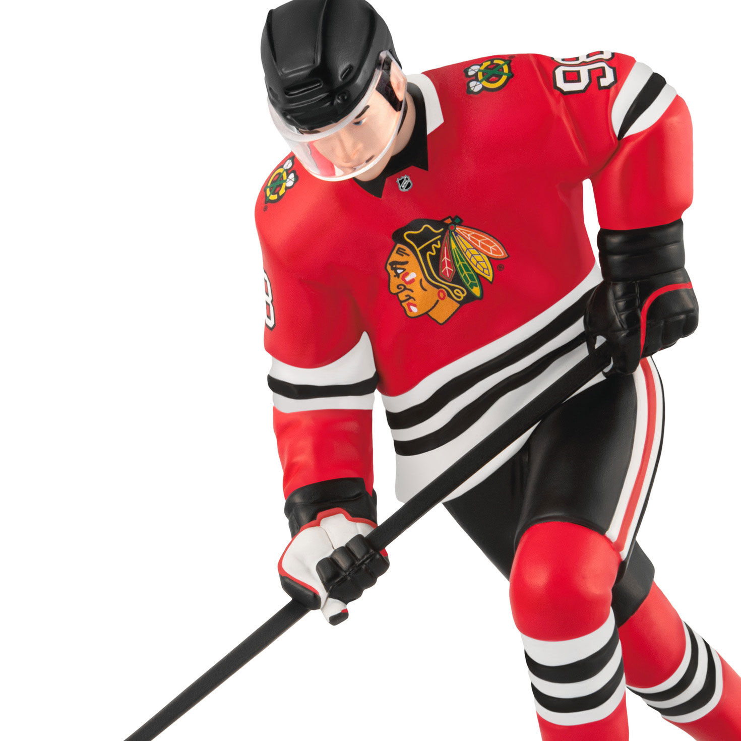Chicago Blackhawks Connor Bedard Keepsake Ornament closeup view image number 5