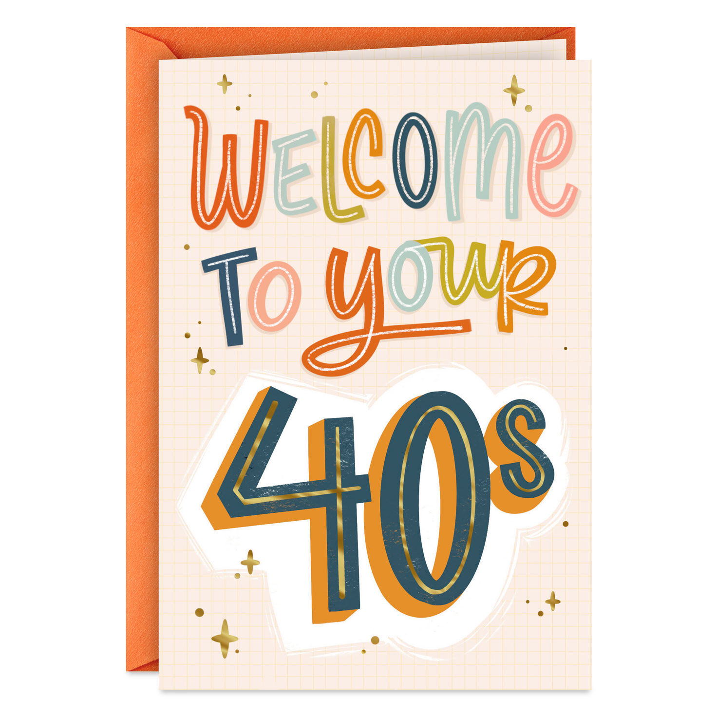 My Knee Hurts in Your Honor Funny 40th Birthday Card