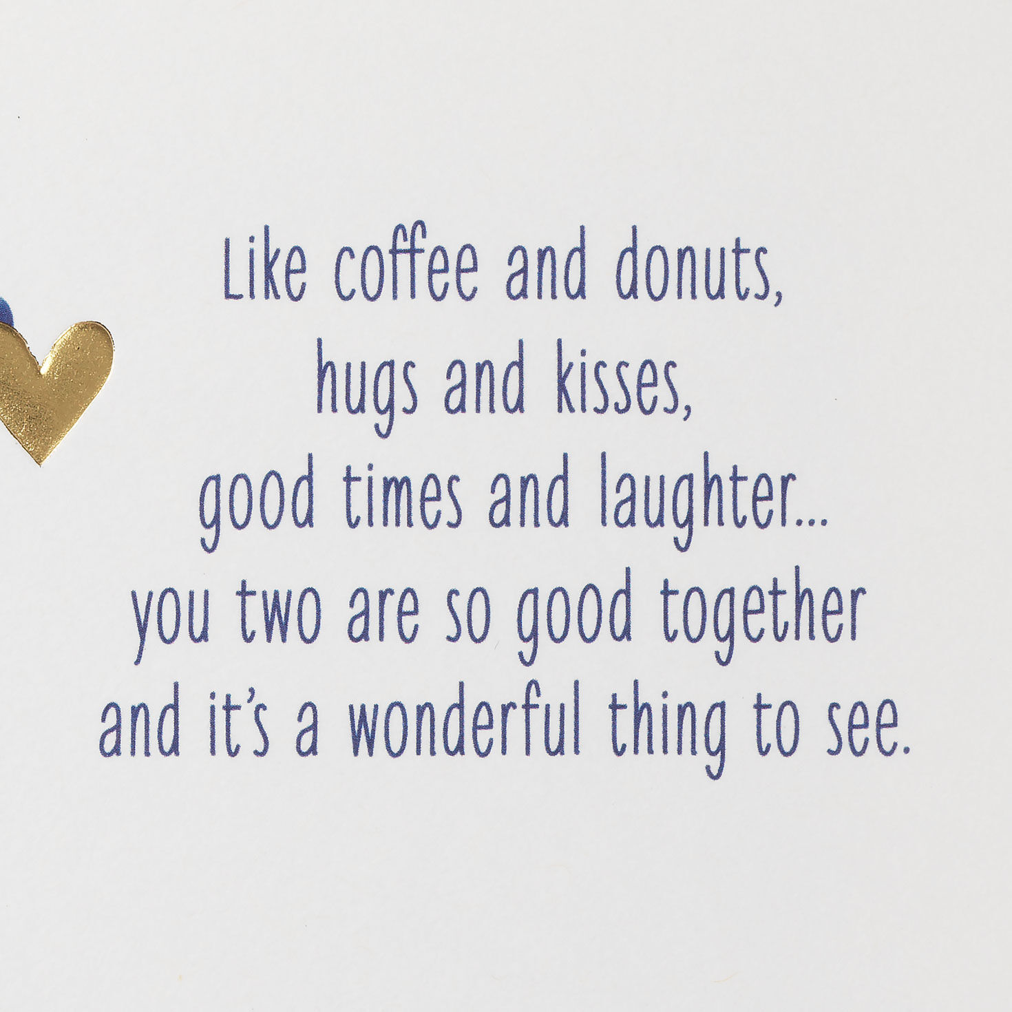 Hearts and Dots Anniversary Card for Son and His Spouse Sentiment image number 2