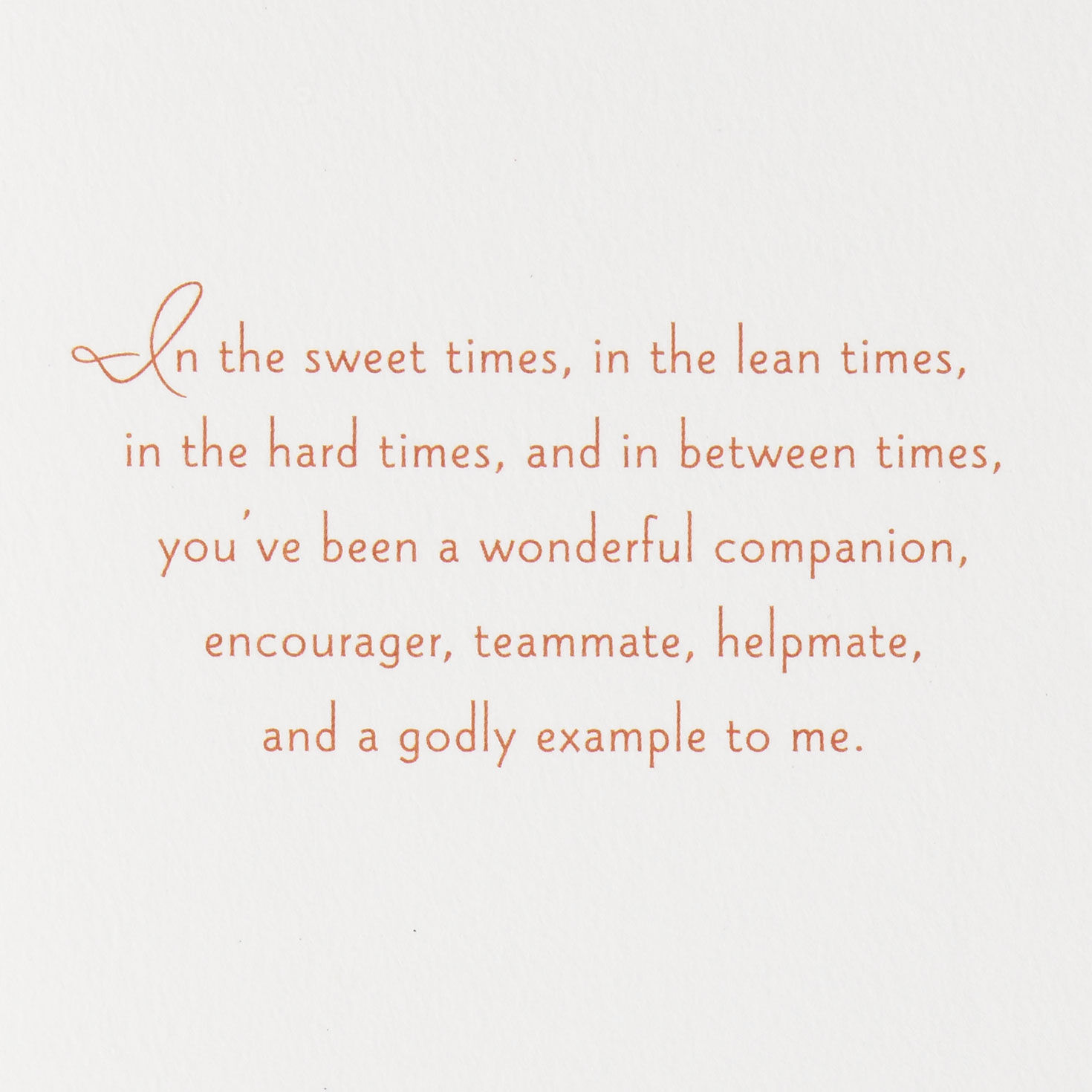 Floral Birds Christian Anniversary Card for Wife Sentiment image number 2