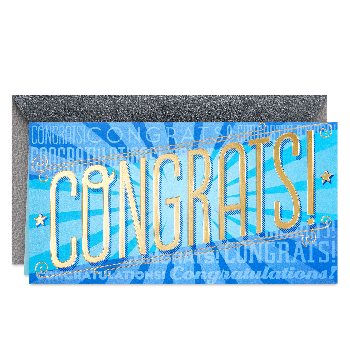 Wishing You Life's Very Best Money Holder Graduation Card