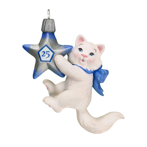 Mischievous Kittens Special Edition 25th Anniversary Ornament, 