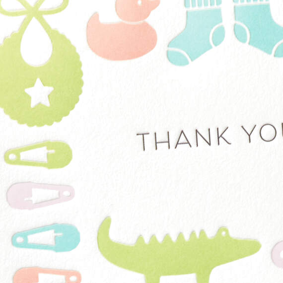 Gifts for Baby Blank Thank-You Notes, Pack of 10, , large image number 3