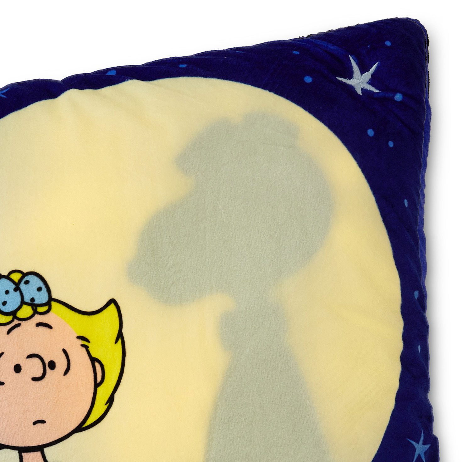 Peanuts Great Pumpkin Throw Pillow With Light closeup detail image number 5
