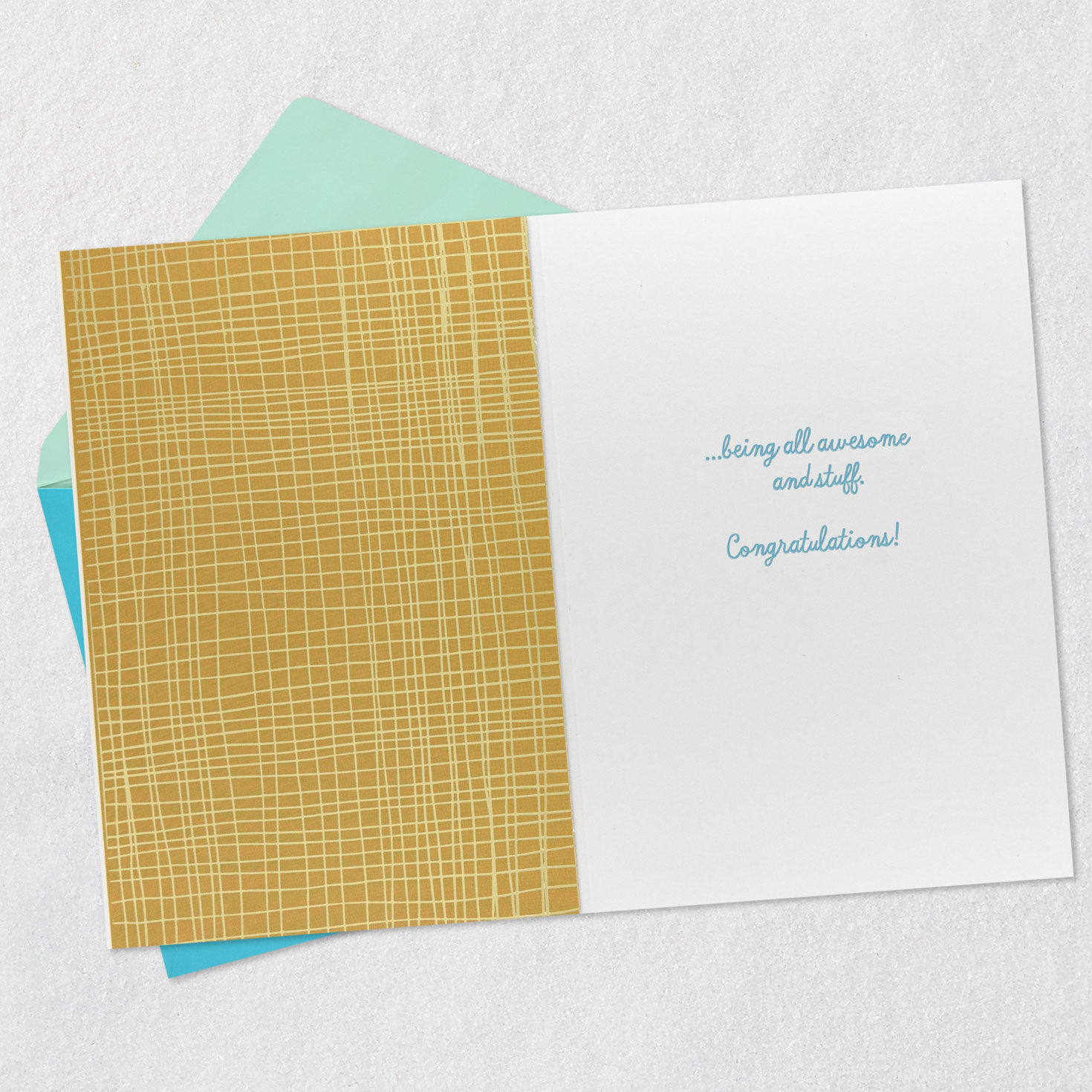 Doodle Dog in Glasses Congratulations Card  image number 3