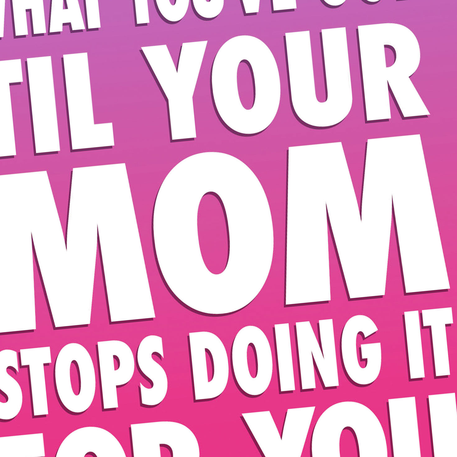 Ombre Purple to Pink Mother's Day Card  image number 4