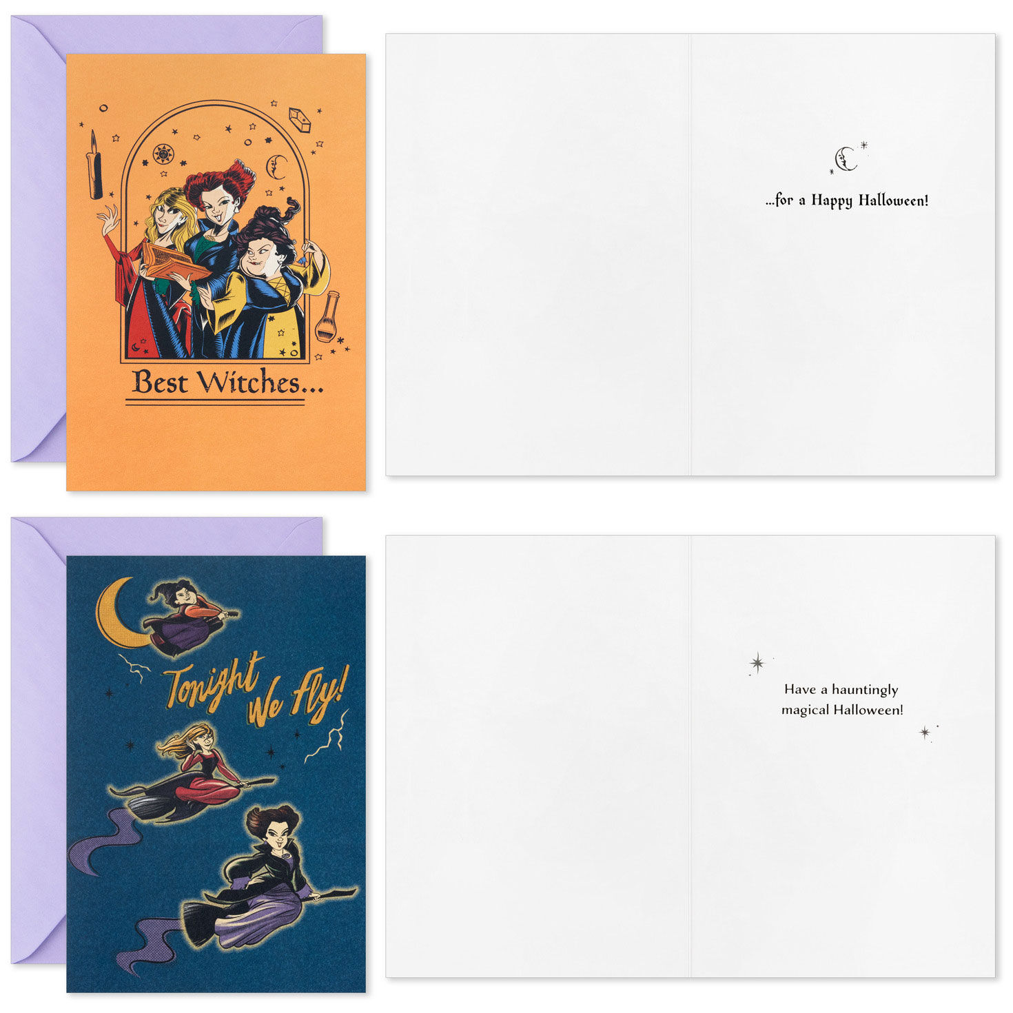 Disney Hocus Pocus Sanderson Sisters Boxed Halloween Cards Assortment, Pack of 16 for only USD 9.99 | Hallmark