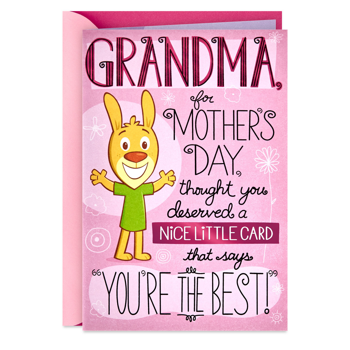 You're the Best Funny Mother's Day Card for Grandma