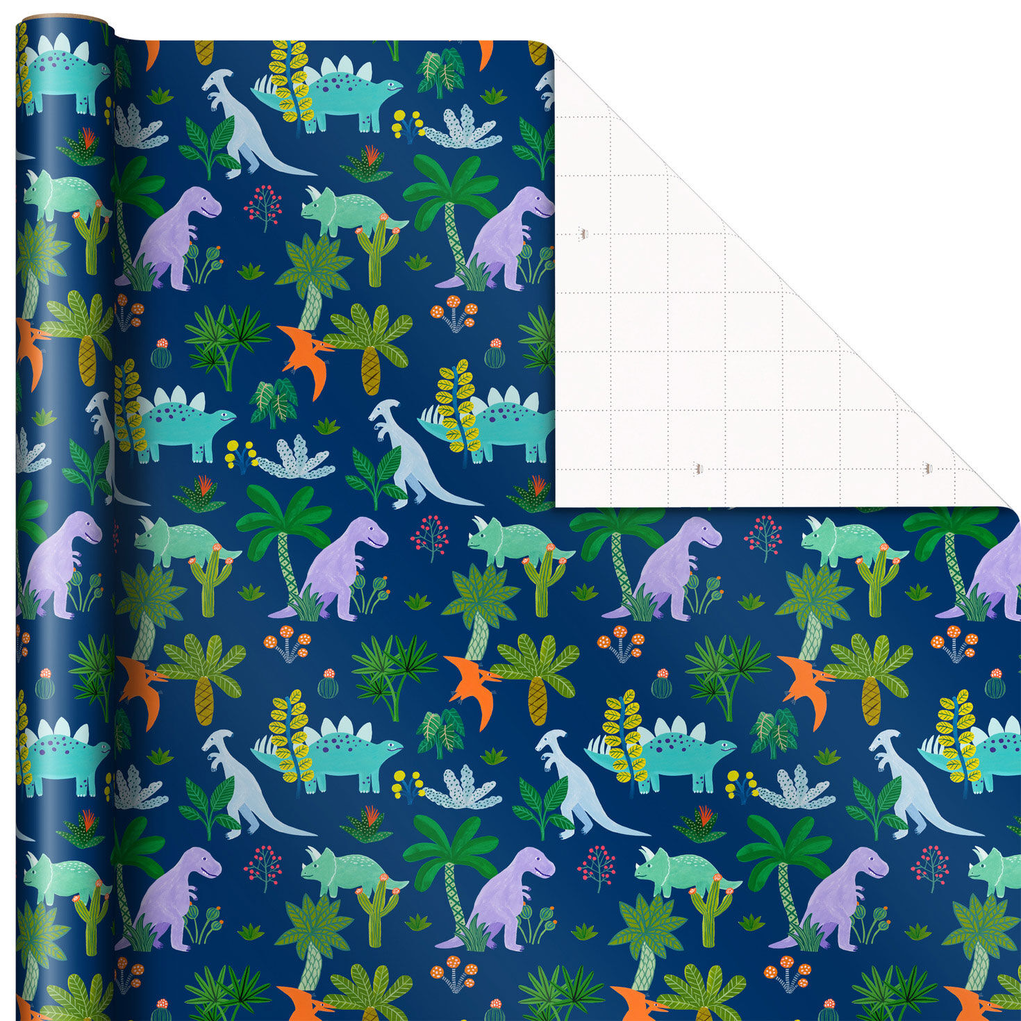 Birthday Gift Wrap Roll Trio For Boys and Girls Wrap Square image number 5