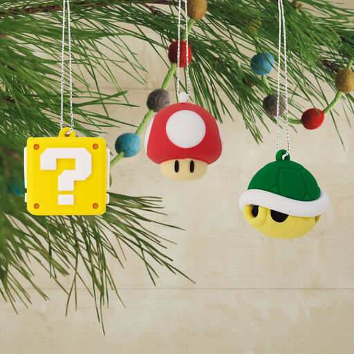 Mini Nintendo Super Mario™ Shatterproof Hallmark Ornaments, Set of 6, 