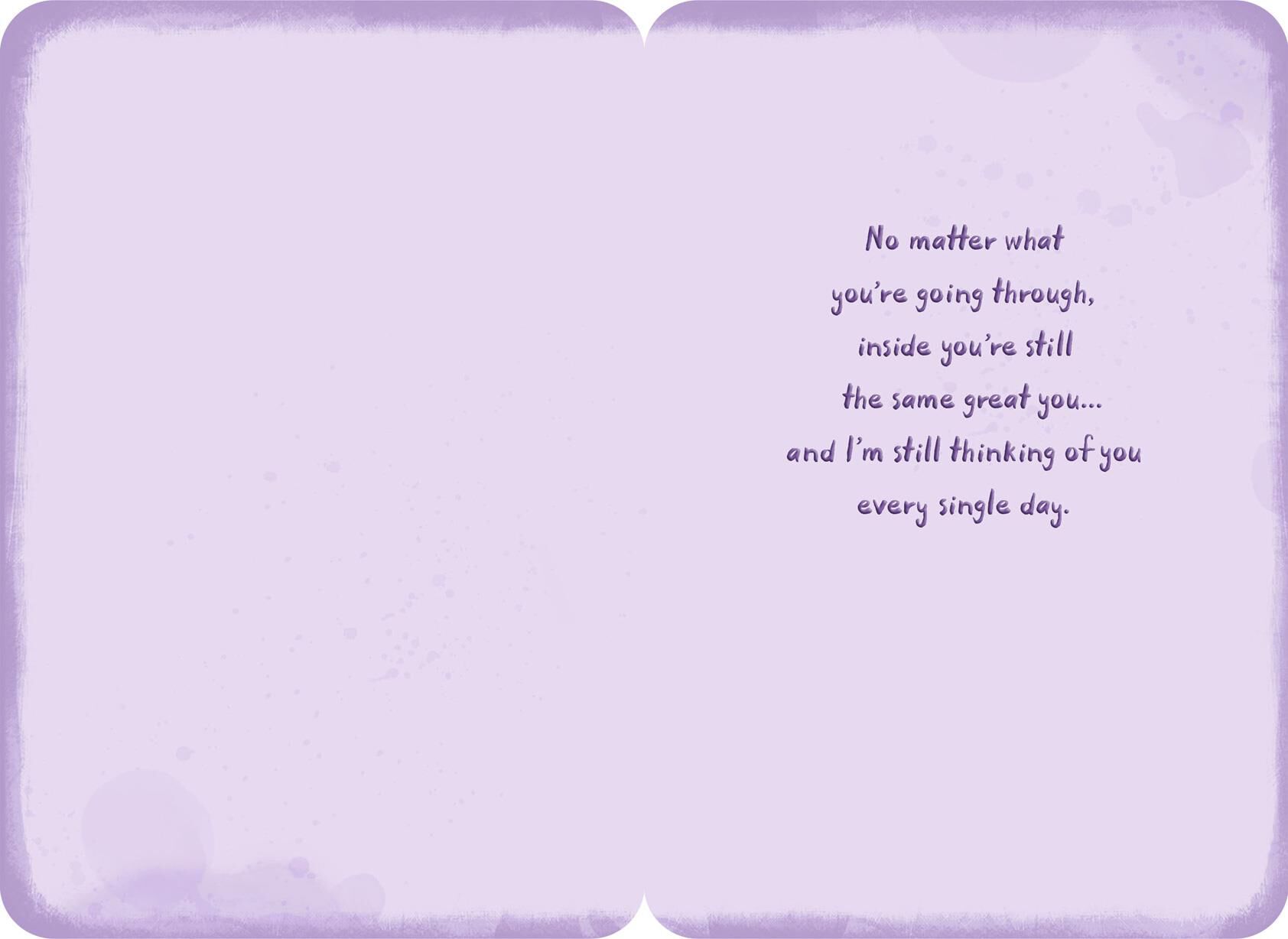 Same Great You Thinking of You Card