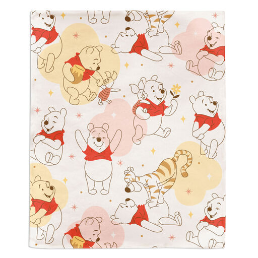 Disney Winnie the Pooh Throw Blanket, 50x60, 