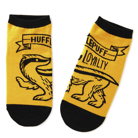 Harry Potter™ Hufflepuff™ Novelty Ankle Socks, , large
