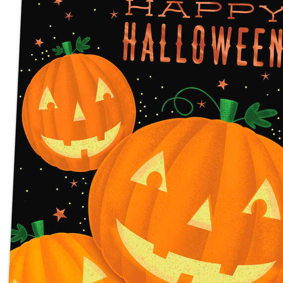 Happy Pumpkin Season Halloween Card, , large image number 4