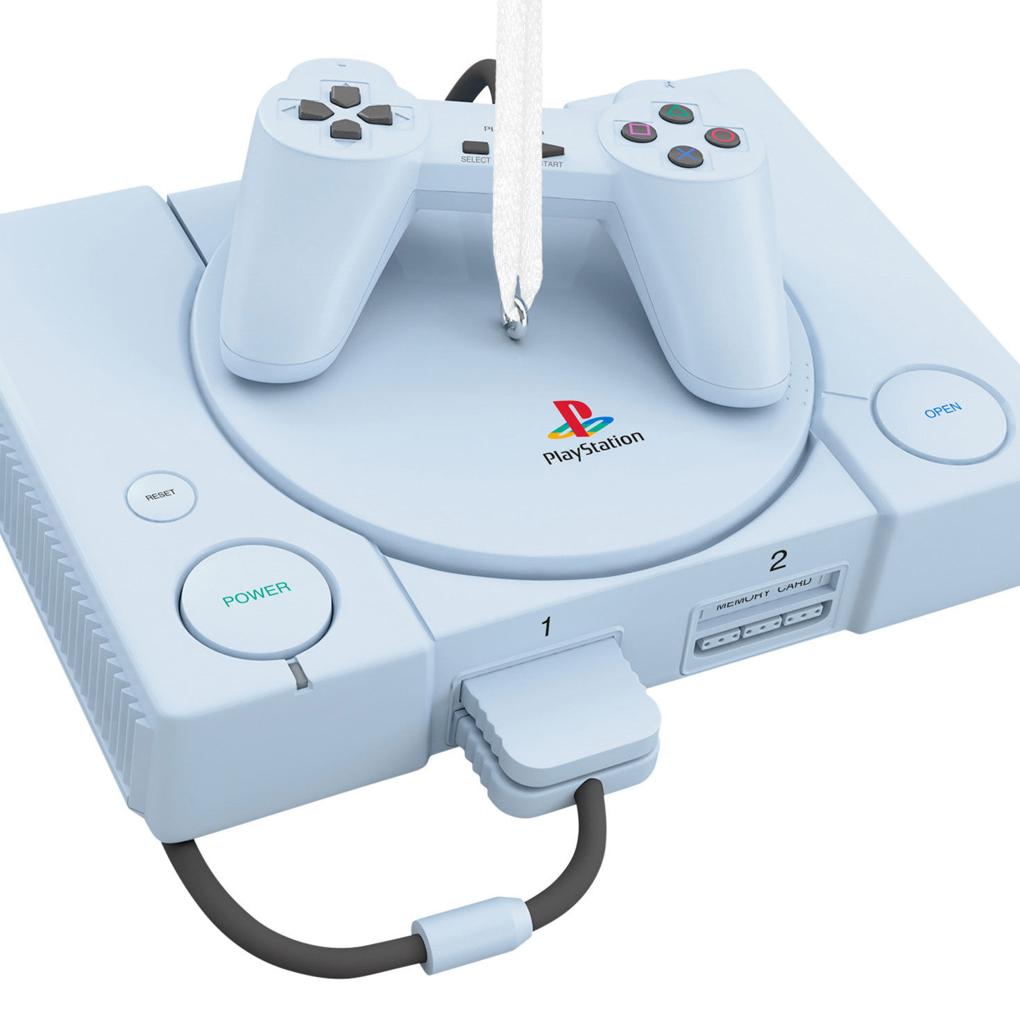 PlayStation Game Console Keepsake Ornament closeup view image number 5