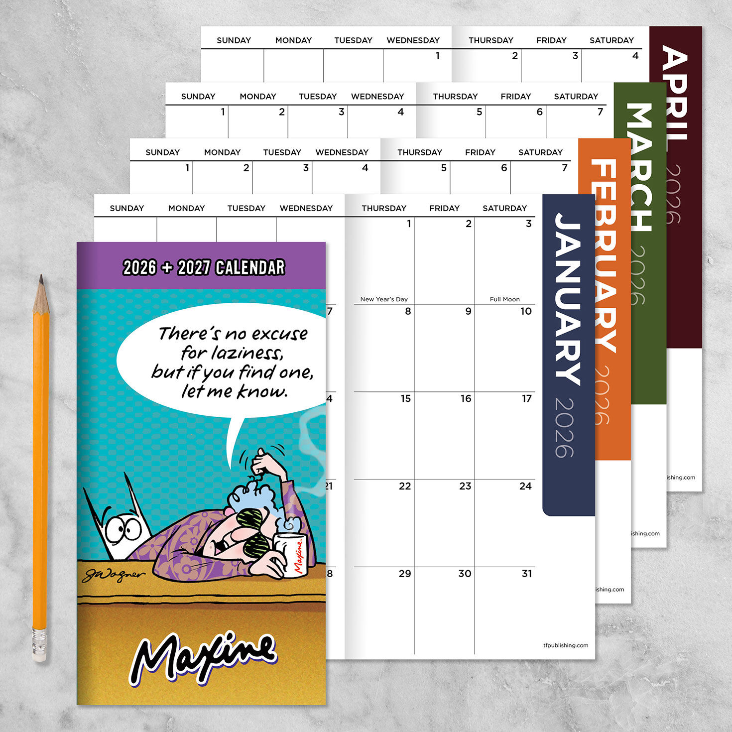 Time Factory Hallmark Maxine Funny 2026-2027 Small Monthly Pocket Planner for only USD 17.99 | Hallmark