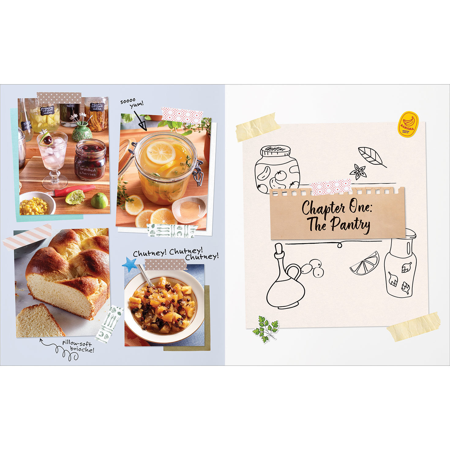 Sookie's Recipe Book Gilmore Girls Cookbook inside spread image number 3