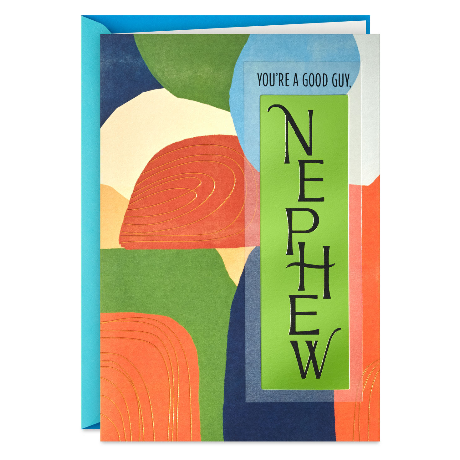 You’re a Good Guy, Even Behind the Scenes Birthday Card for Nephew