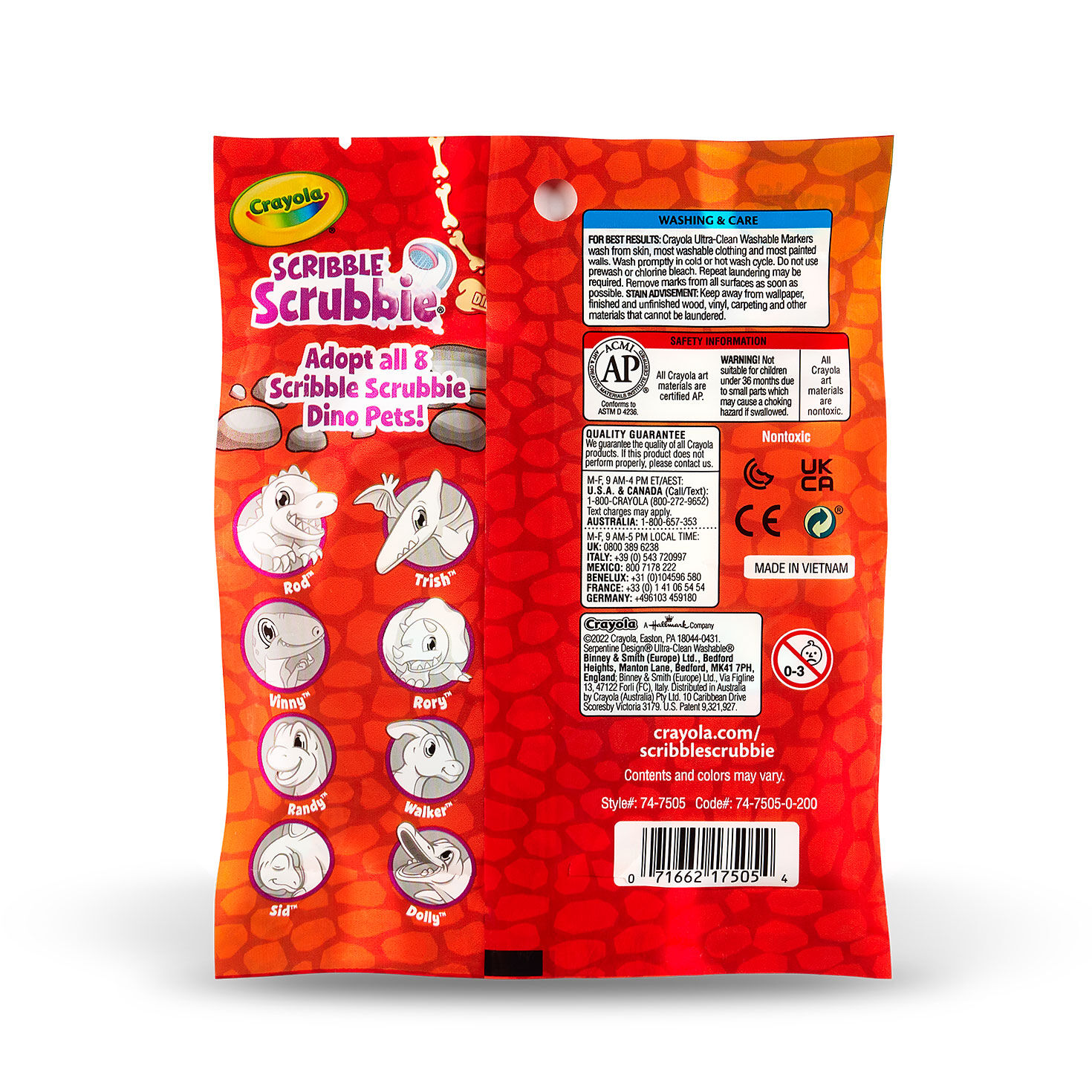 Crayola Scribble Scrubbie Dinosaur Coloring Set, , large image number 4