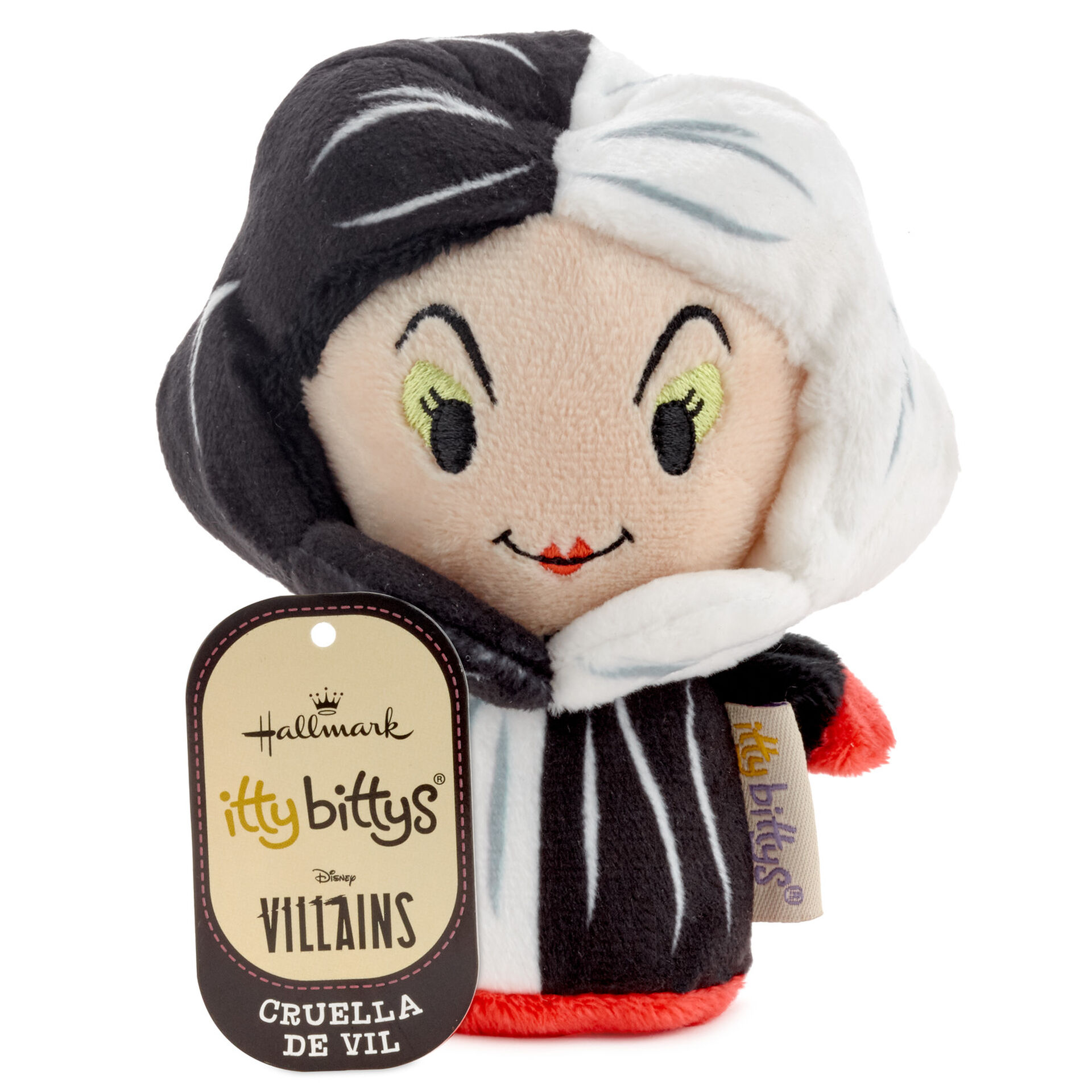 itty bittys® Disney 101 Dalmatians Cruella De Vil Plush ...
