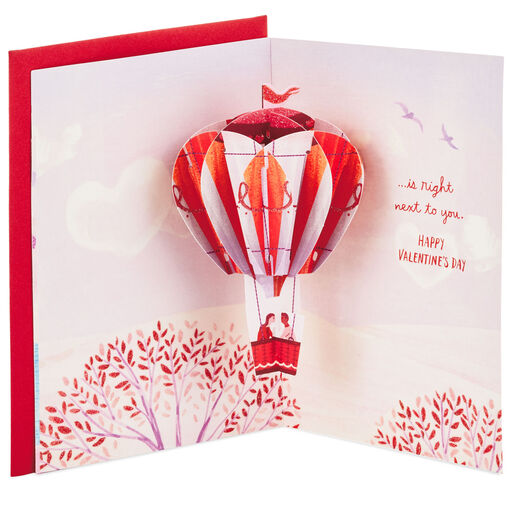 Favorite Place Is Next to You 3D Pop-Up Valentine's Day Card, 