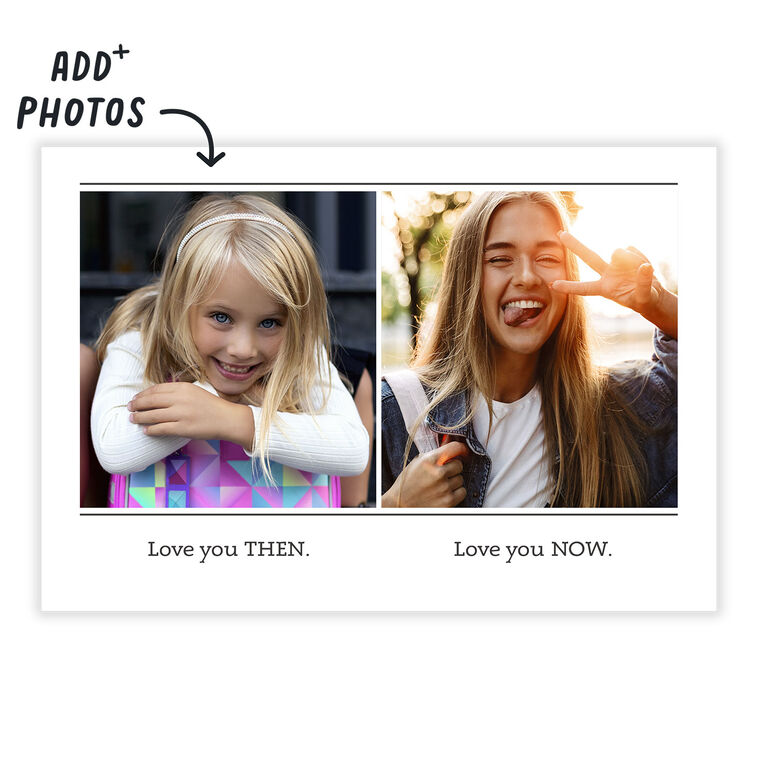 Love You Then and Now Custom Graduation Card - Greeting Cards | Hallmark Love You Then and Now Custom Graduation Card - Greeting Cards | Hallmark