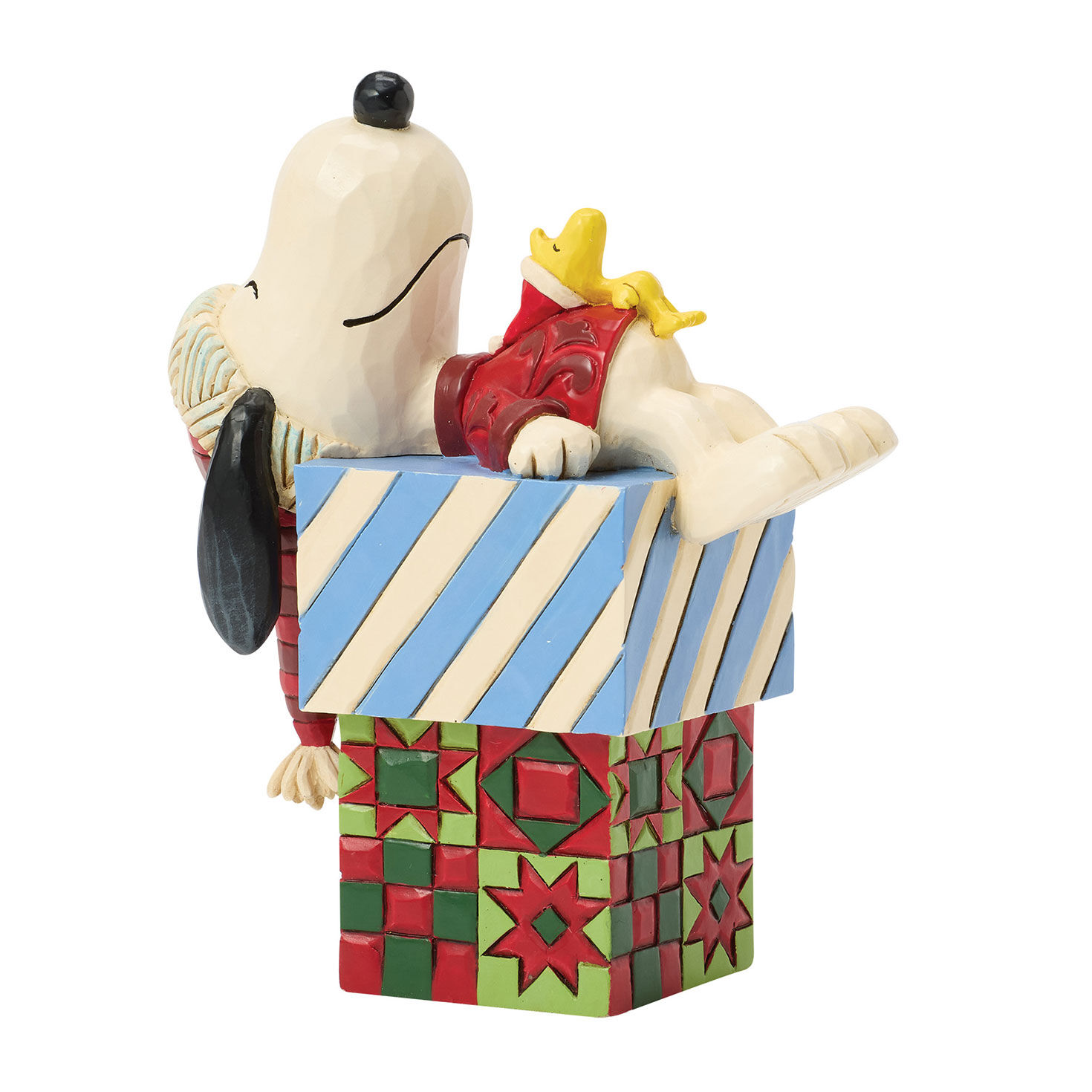 Jim Shore Peanuts Dreaming of Christmas Figurine, 4"