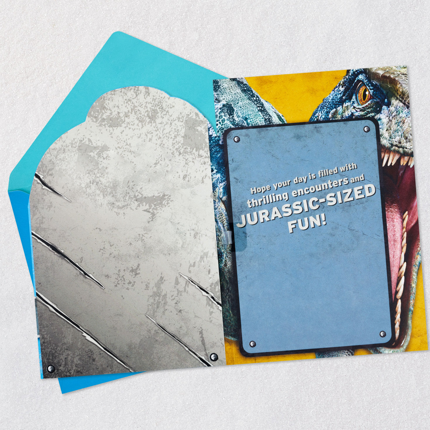 Jurassic World You're Jura-Six Musical 6th Birthday Card, , large image number 3